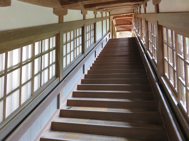 福井県永平寺の廊下