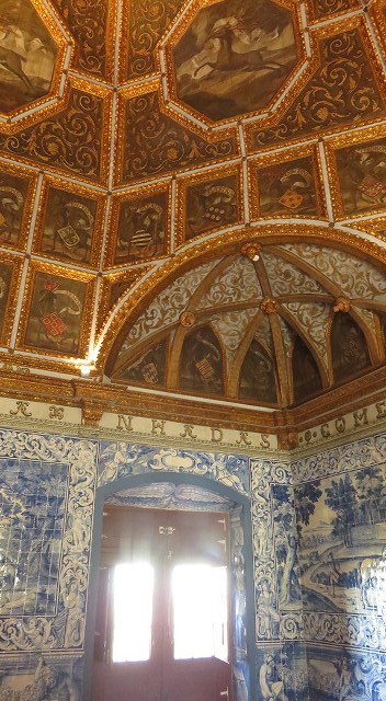 ポルトガルのシントラ宮殿内部