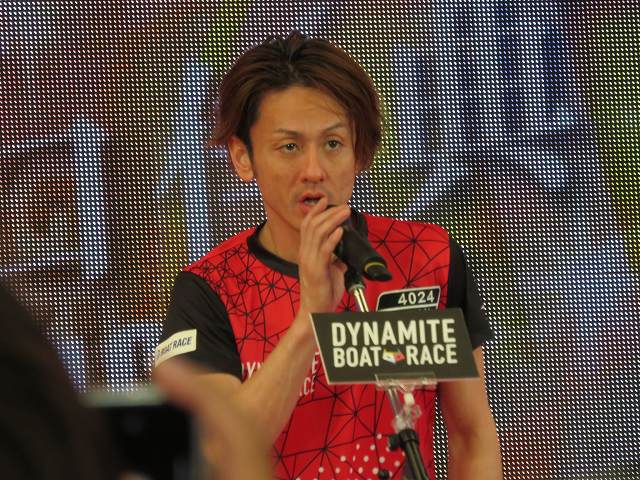 2019年多摩川SGグランドチャンピオン、オープニングセレモニーの井口佳典選手