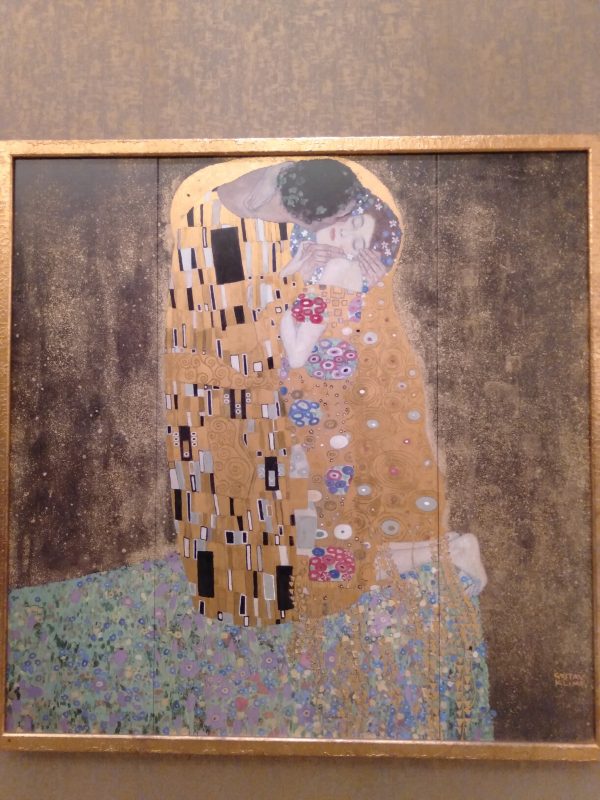 大塚国際美術館に展示されているクリムトの「接吻」